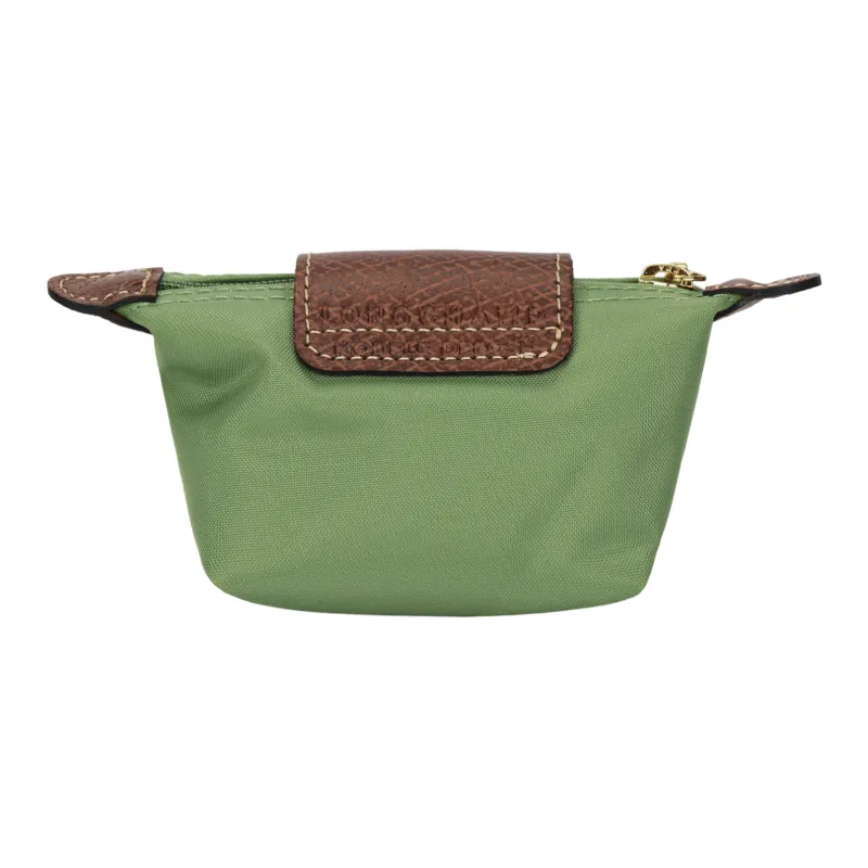 LONGCHAMP Le Pliage Polyamide Canvas Clutch Coin Purse Women's Avocado Green-2