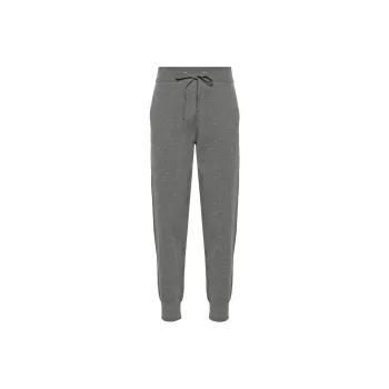 Burberry SS24 Knitted Sports Pants Women's Dusty Gray