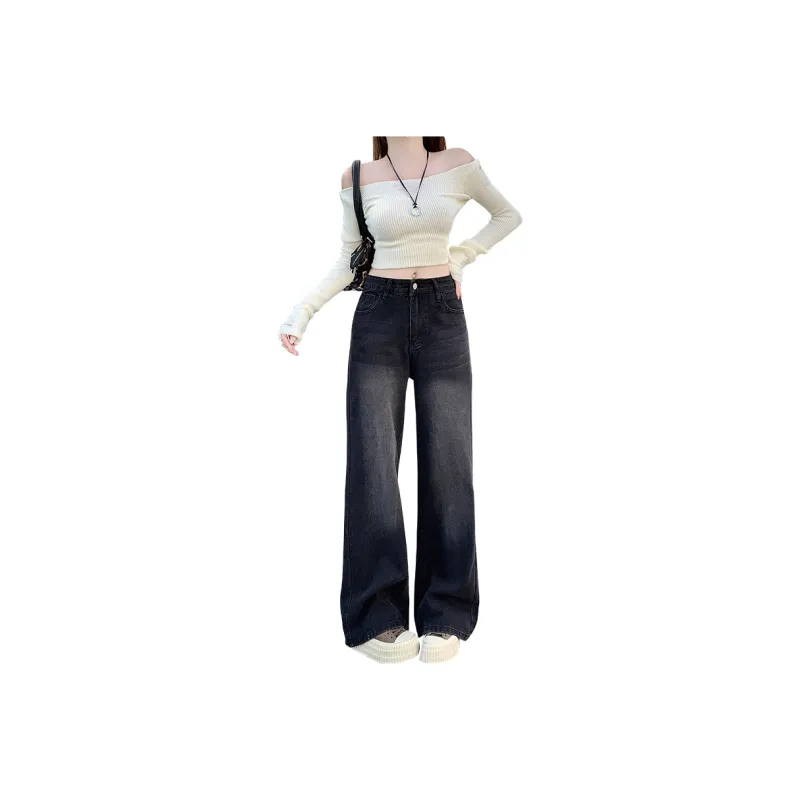 7 SEVFUN Jeans Women's Black Gray Color-1