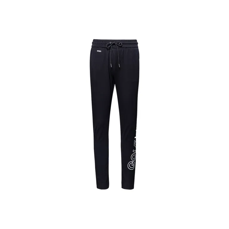 GOLF Knitted Sweatpants Women's Black-0