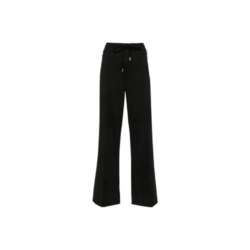 JW Anderson SS24 Knitted Sports Pants Women's Black