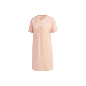 Adidas Neo Short Sleeved Dresses Women's Pink