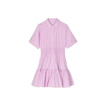 Veronica Beard Greta Tiered Shirtdress
