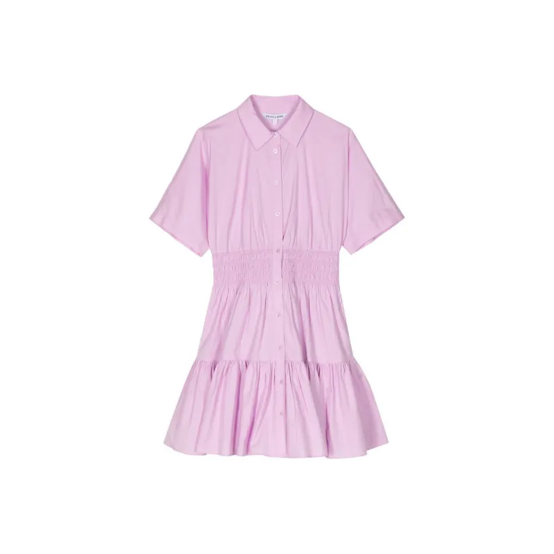 Veronica Beard Greta Tiered Shirtdress-0