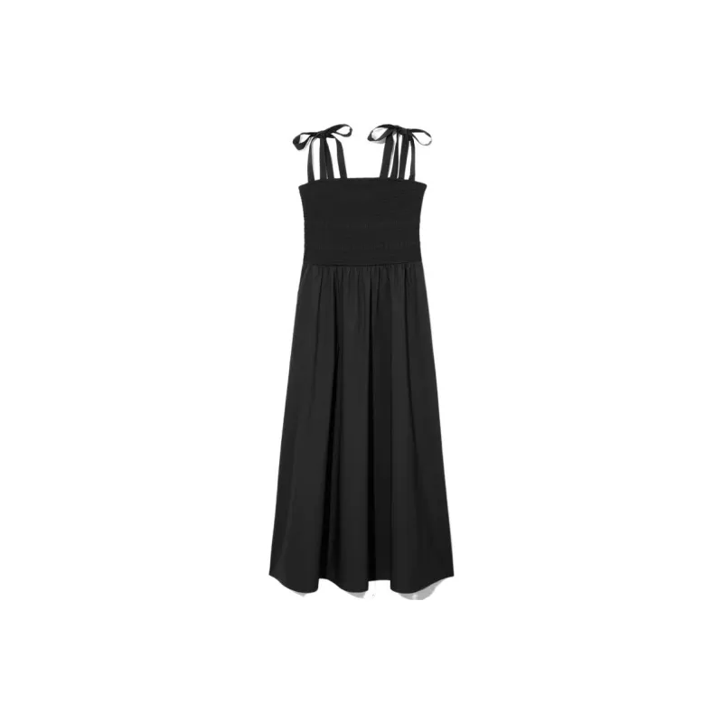 COS Slip Dresses Women's Black-0