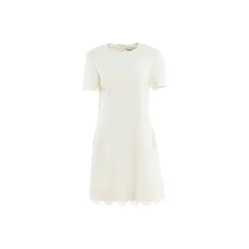BESIONIA SS24 Short Sleeved Dresses Women's Ecru