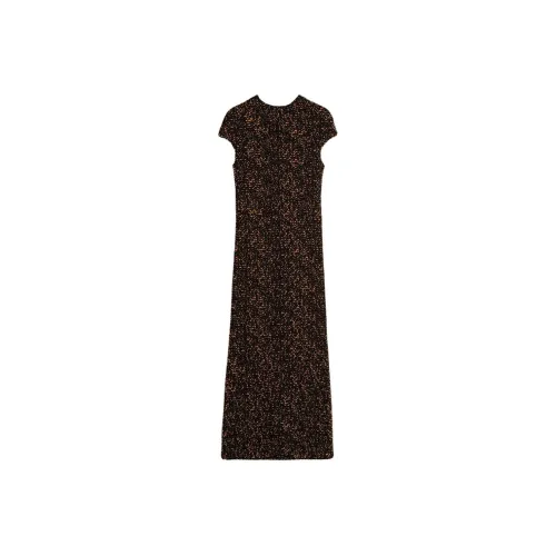 TOTEME Tortoiseshell effect Chenille Maxi Dress