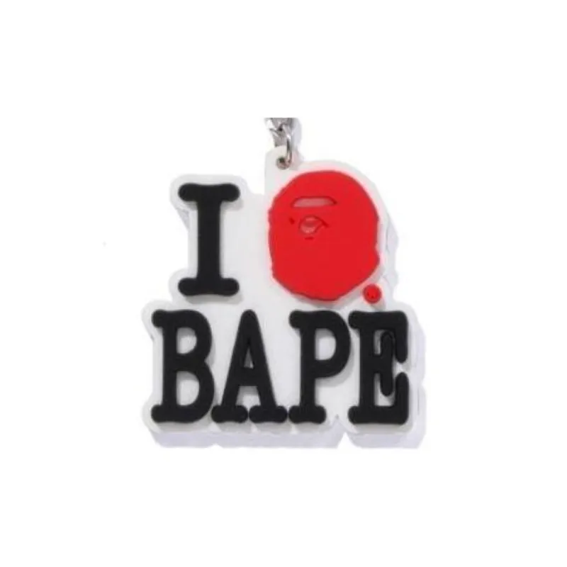 Bape I Love Keychain-2
