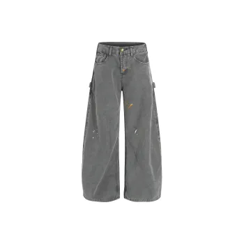 GBXM Jeans Unisex Gray