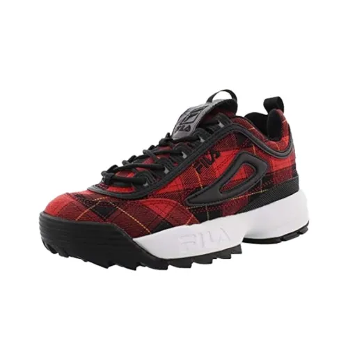 FILA Disruptor Low Top Casual Shoes Women's Red