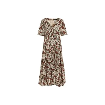 WEEKEND MaxMara Short Sleeved Dress Women's Multicolor