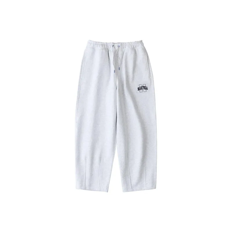 NAUTICA Knitted Sports Pants Women's Light Gray-0