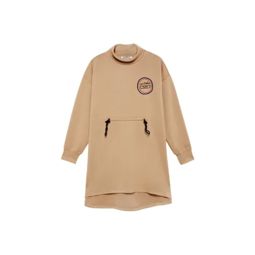 Onitsuka Tiger Long-Sleeved Dresses Women's Brown