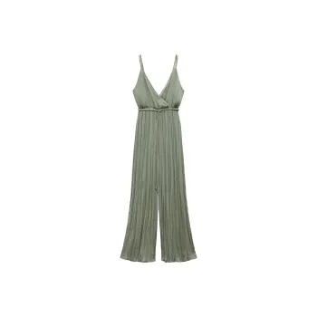 ZARA Jumpsuit Women's Light Khaki