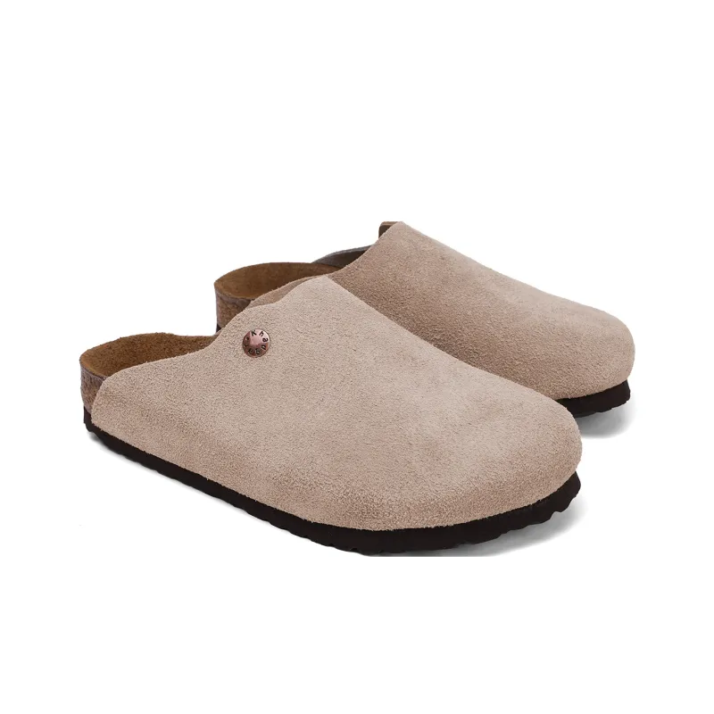 Khadgar EVA Cork Sole Quiet Abrasion Resistant Slip Resistant Closed Toe Slippers Unisex-7