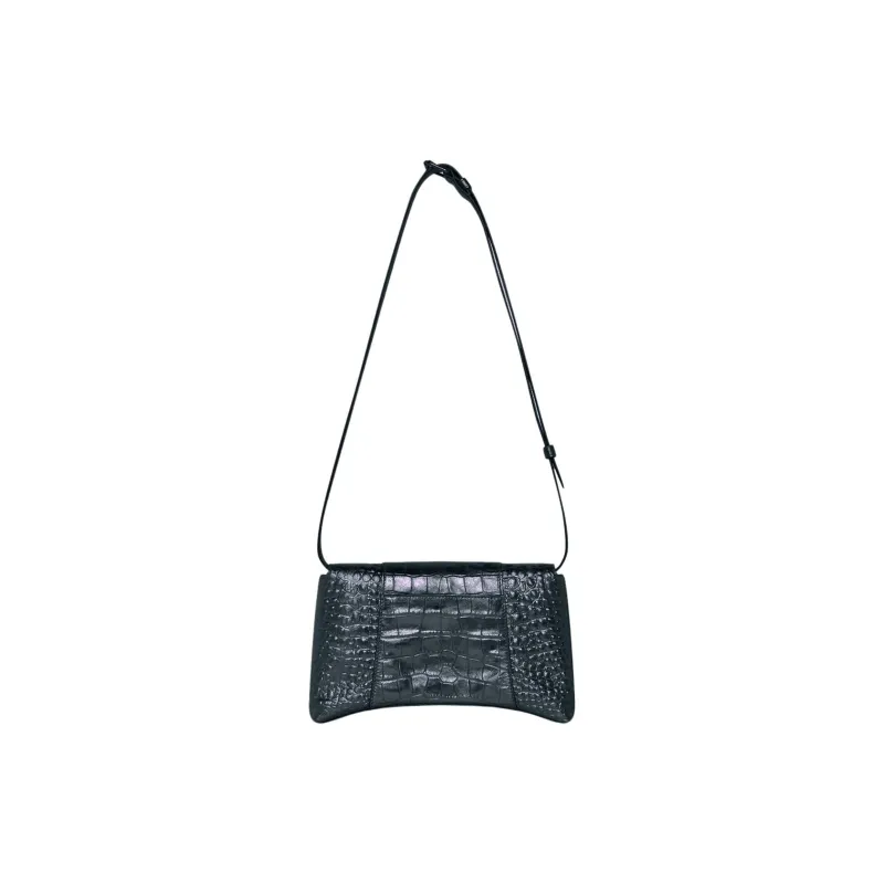 Balenciaga Cow Leather Shoulder Bag Mini Women's Blue-1