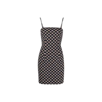 Misbhv Monogram Sleeveless Mini Dress