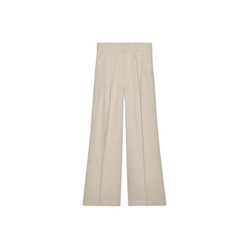 ZARA ZW Series Casual Pants Women's Tan-0