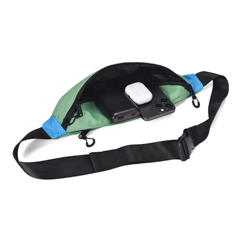 DRACONITE Polyester Fanny Pack Sling Bag Crossbody Bag Unisex White-3