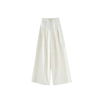 OUNIXUE Casual Pants Women's Apricot