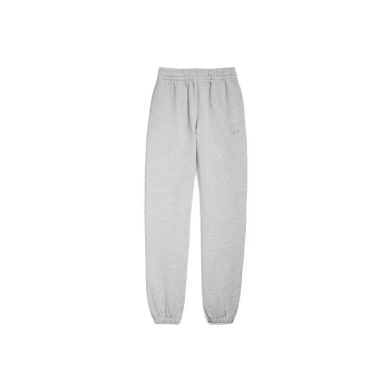 Calvin Klein JENNIE Series Knitted Sweatpants Women's Coconut Gray-0