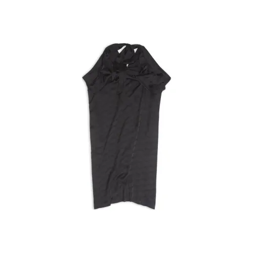 Balenciaga SS22 Sleeveless Dress Women's Black