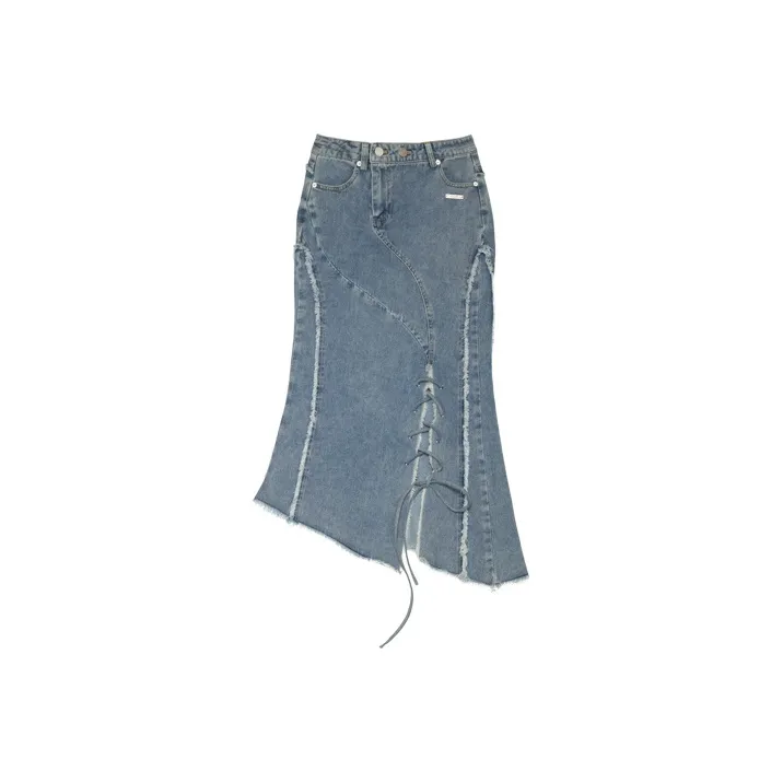 MAMC Denim Long Skirts Women's-3