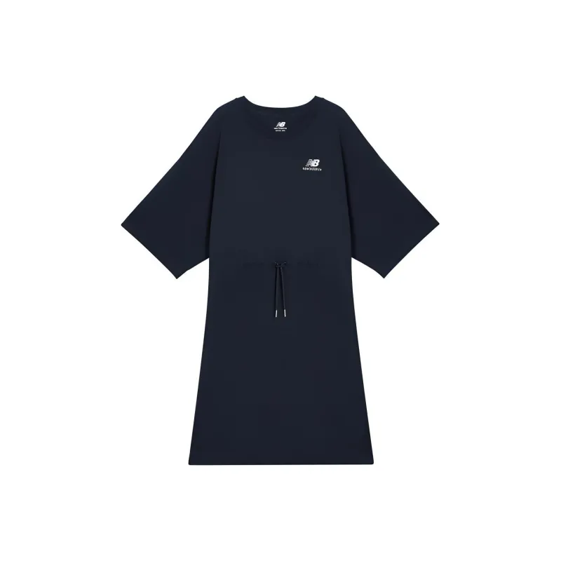 New Balance Short Sleeved Dress Women's Dark Navy Blue-0