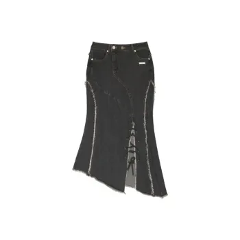 MAMC Denim Long Skirts Women's