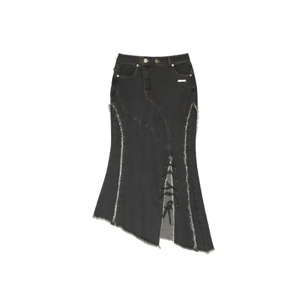 MAMC Denim Long Skirts Women's-0