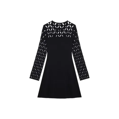 THEORY Long Sleeved Dresses Women's Black