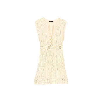 Maje Sleeveless Dresses Women's Beige