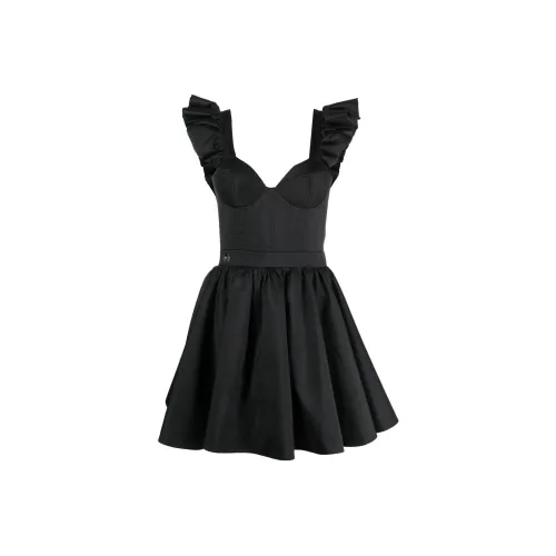 PHILIPP PLEIN Ruffled Mini Dress