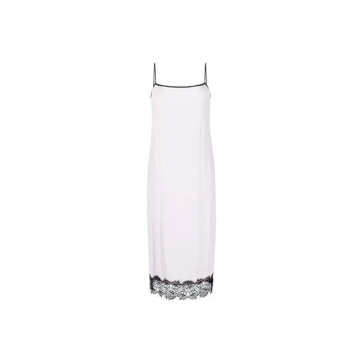 GANNI Slip Dresses Women's White-0