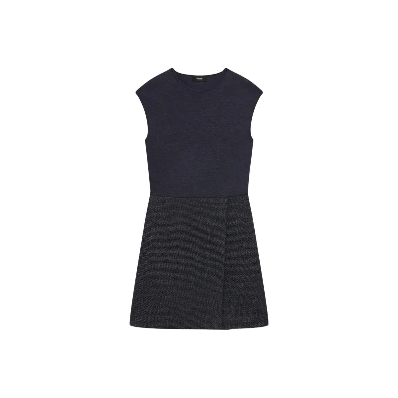 THEORY Tweed Mini Dress-0
