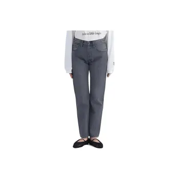 Levis Green Label Relaxing Collaboration Jeans Women's Gray