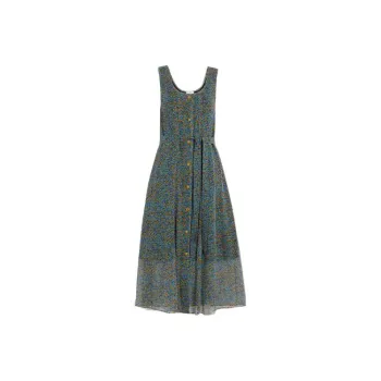 COACH Sleeveless Dresses Women's Blue