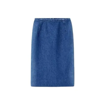 VERSACE High Waist Pencil Skirt