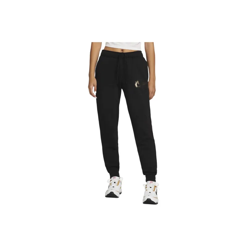 Nike Sportswear Club Fleece Knitted Sweatpants Women's Black-0