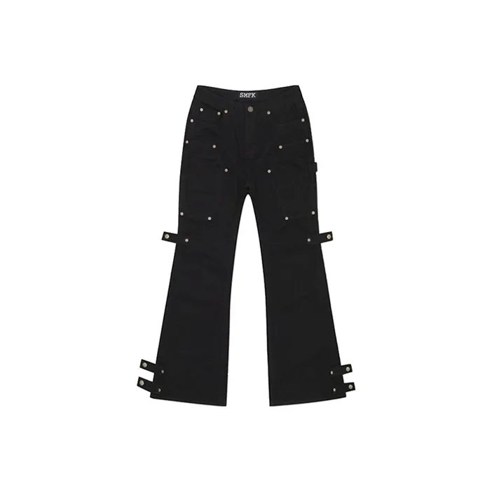 SMFK Cargo Pants Women's Wilderness Black-0
