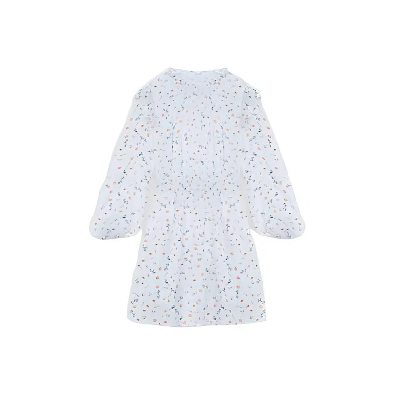 Maje Long Sleeved Dresses Women's White-0
