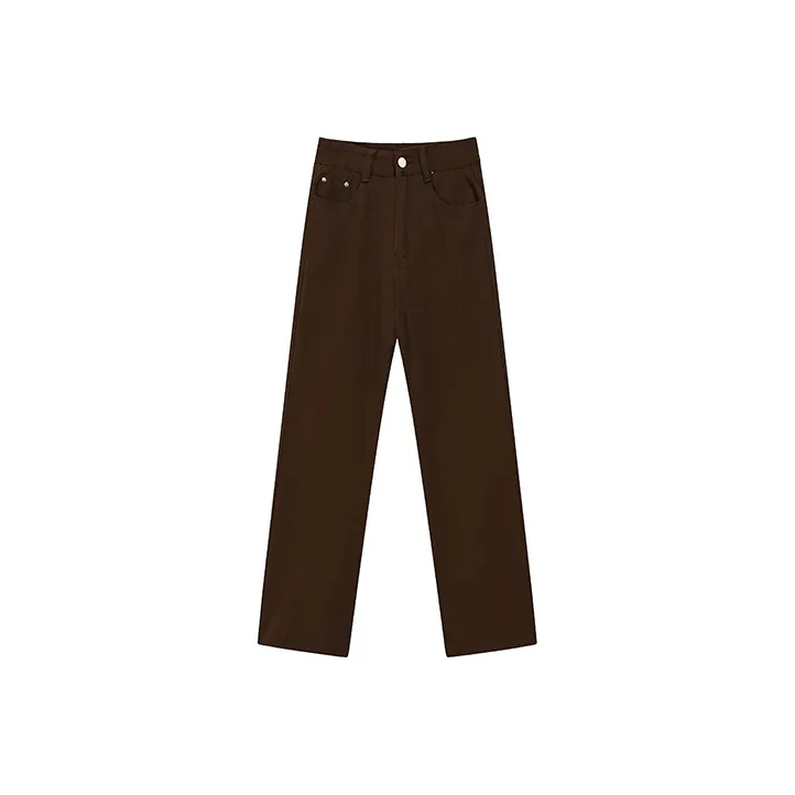 MOPB Flared Pants Moderate Jeans Women's Coffee-0