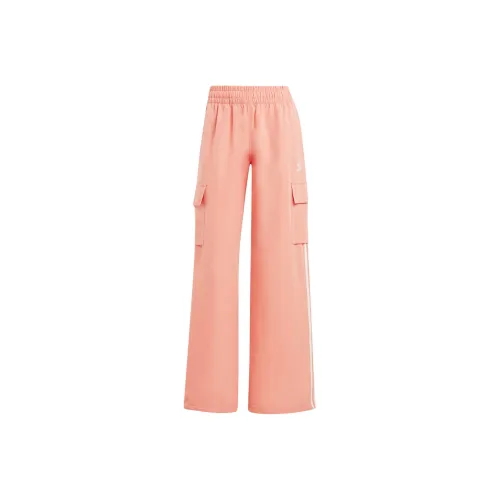 Adidas Originals Adicolor Cargo Tracksuit Bottoms Knitted Sweatpants Women's Clay Pink