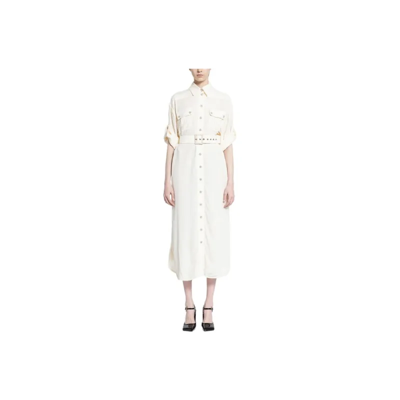 Zimmermann Short-Sleeved Dresses Women's White-0