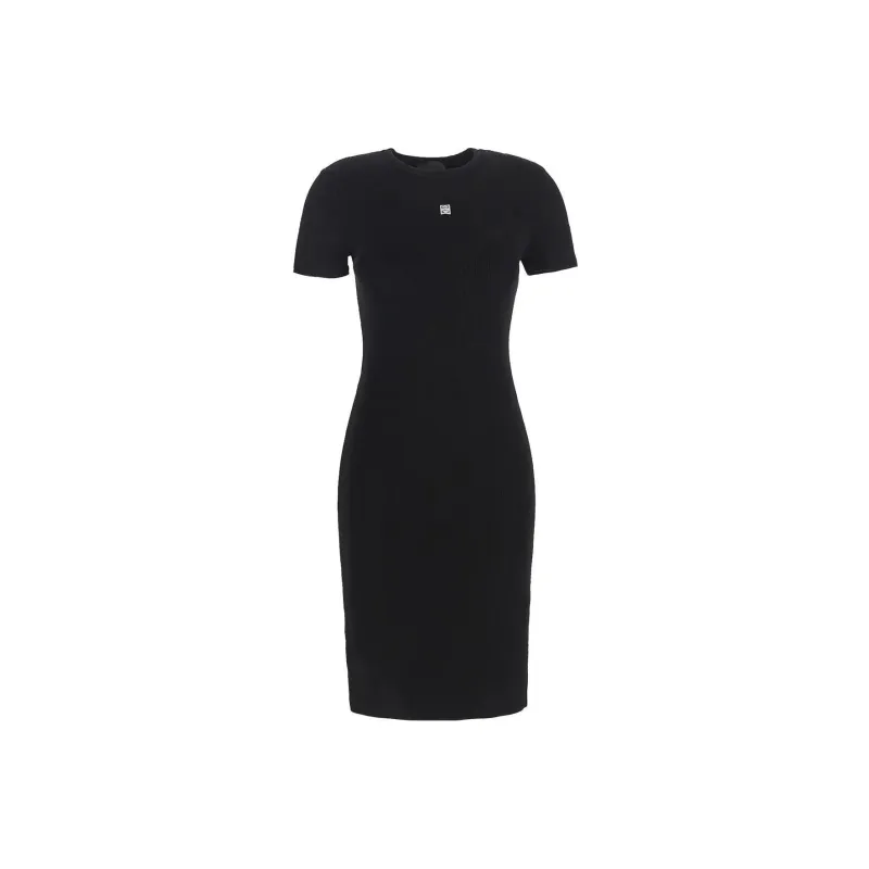 Givenchy 4G Plaque Knitted Dress-0