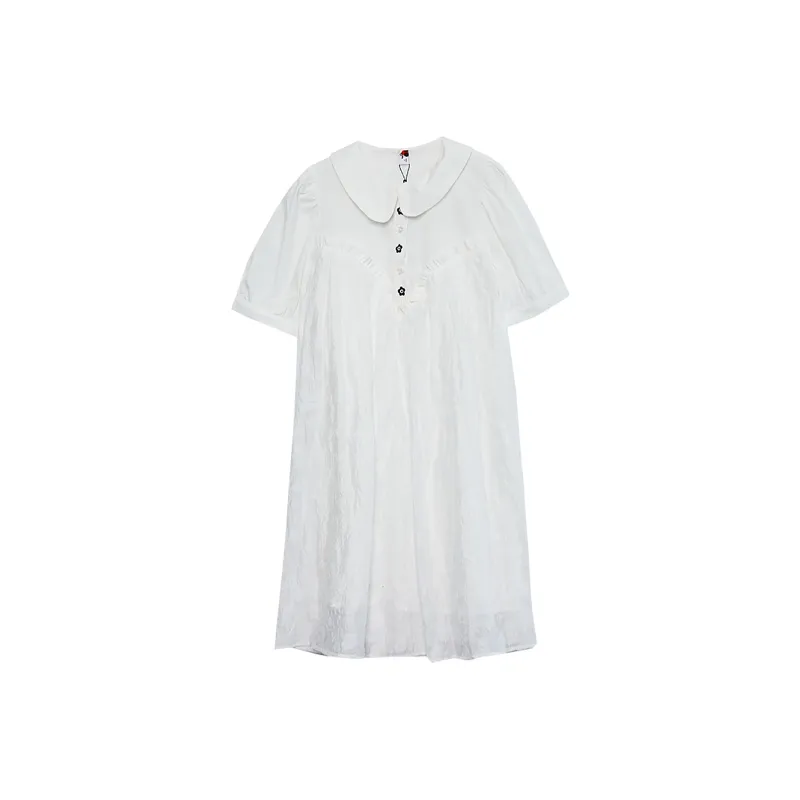 MUGUOGUOMU Short Sleeved Dresses Women's-1