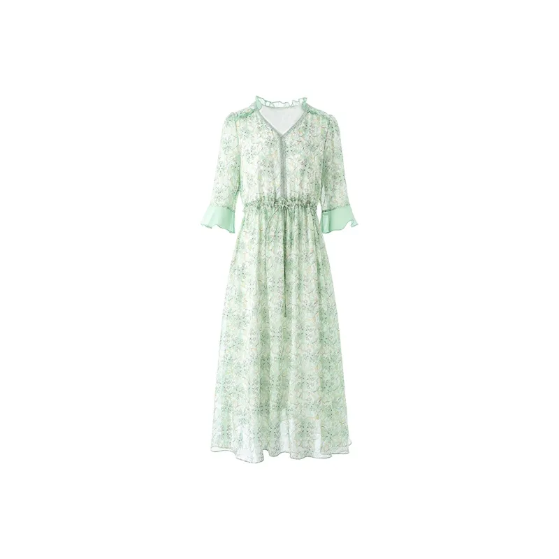 To The West Long Sleeved Dresses Women's-0