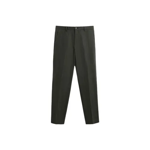 ZARA Suit Trouser Men's Dark Khaki