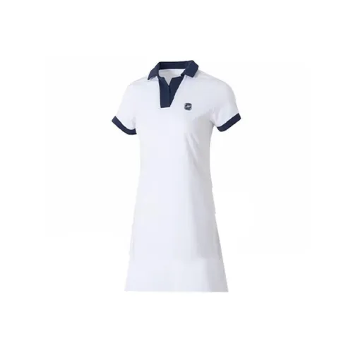 Skechers Short Sleeved Dresses Women's Bright White