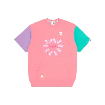 Aape Short-Sleeved Dresses Women's Pink PKX